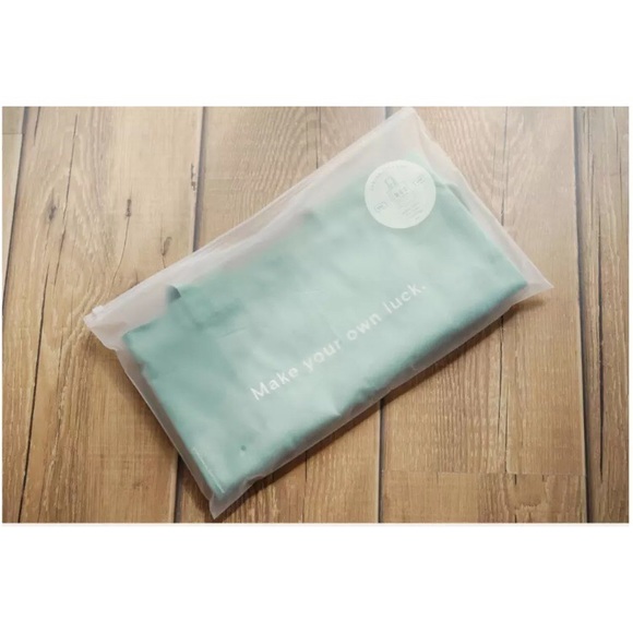 NWT BCZ Blue Green Canvas Shopping Tote Bag - Picture 7 of 8